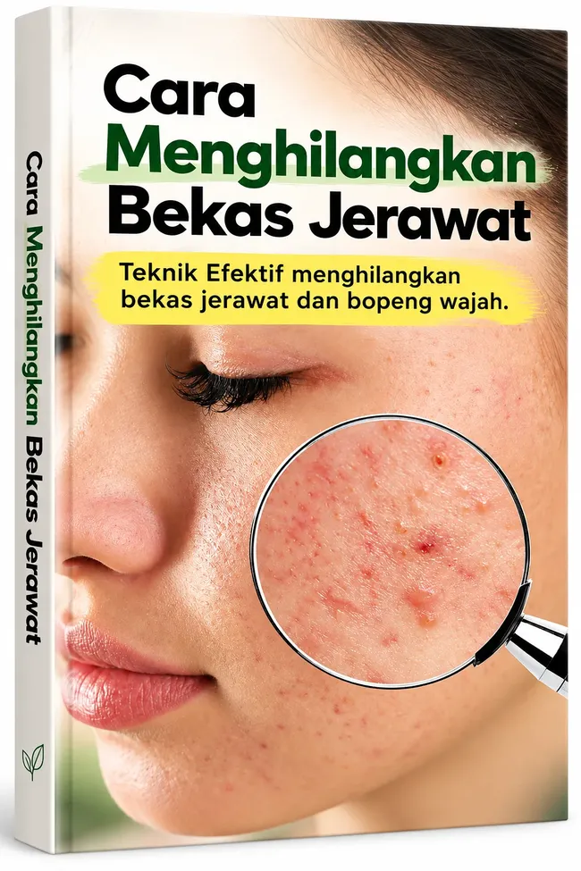 Cover ebook bonus Cara Menghilangkan Bekas Jerawat